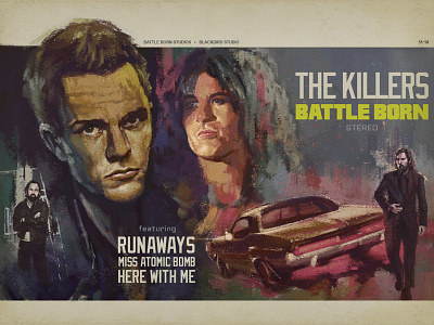 The Killers Battle Born battle born illustration the