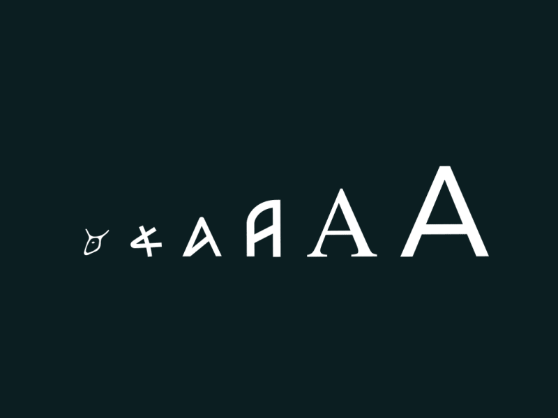 Letter Evolution pictogram adobe xd after effects alphabet alphabetdesign animation evolution graphic design icon illustration illustrator motion motion design pictogram ui vector