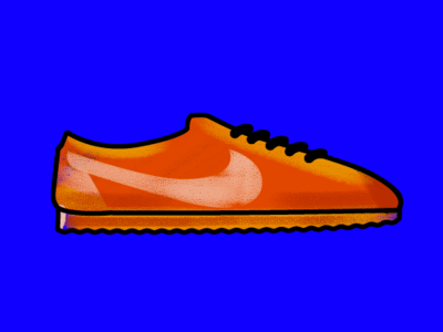 Exploration for Cowbell studio exploration illustration nike air nike air max nike running textured