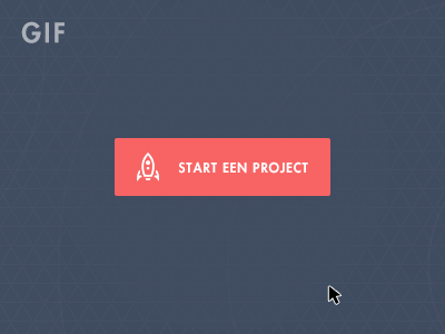 'Start a project' hover button button gif hover start a project