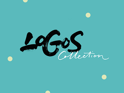 Logo collection Cover calligraphy collection logos
