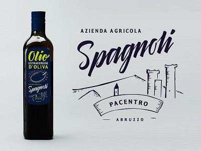 Olive Oil Label branding italy label label design logo olive oil packaging