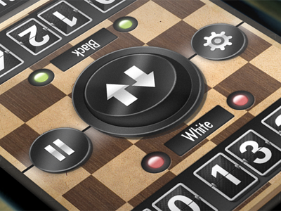 Chess Stopwatch App app chess mobile stopwatch ui