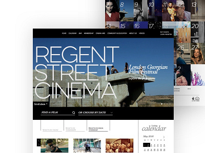 Regent Street Cinema booking calendar cinema movies ticketing website