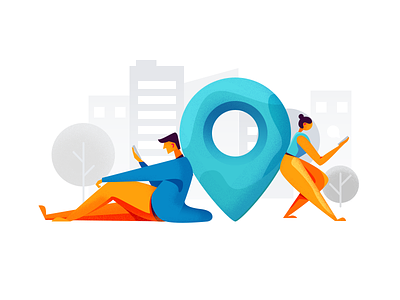 position icon illustration people position positioning ui