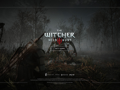 The Witcher 3 - Splash Screen & Navigation Menu by Loris Stavrinides on ...