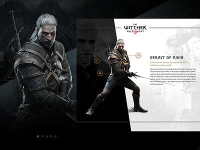 The Witcher 3 - Character Screens