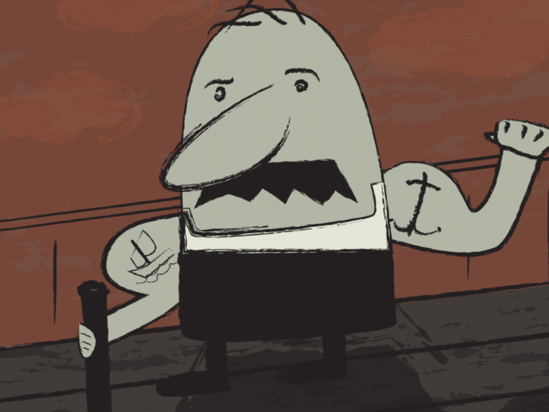 Muscle Man animated