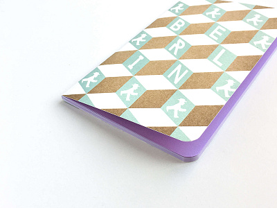 Notebooks berlin cover design geometric design graphic design labeling notebook product design stationery wording