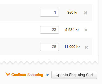 Cart cart list webshop