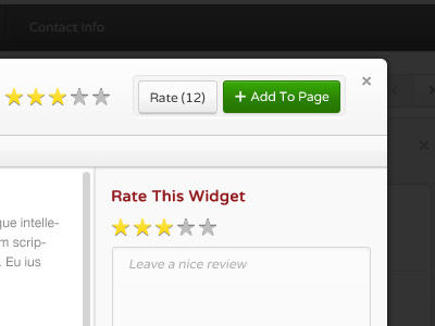 Widget Catalogue add backbase catalogue input launchpad modal rate widget