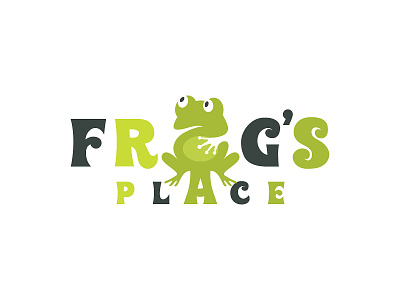 Children’s fun - Frog’s place cartoon character children creative frog fun garden indoor los ángeles place playground vector