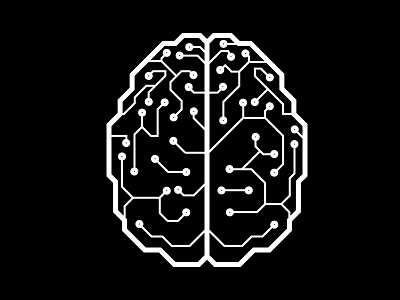 Brain Map balck black and white brain brain map brain waves brains cool electric electric circuit mind white