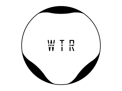 WTR creative logo logo round logo simple logo