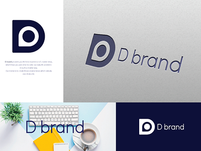 D brand brand branding branding identity company logo logo design new brand new logo