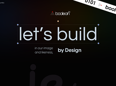 Boolean Ra⚪Foundry branding logo minimal product design uiux webdesign