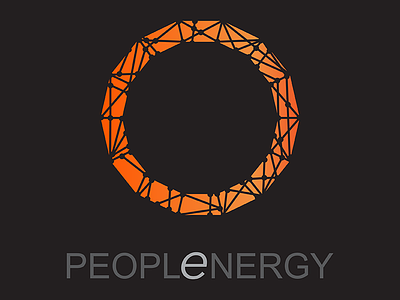 The People Energy brand identity branding logo logo design