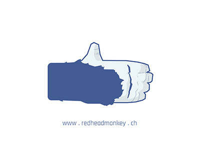 Redheadmonkey Like icon art brand icon illustration