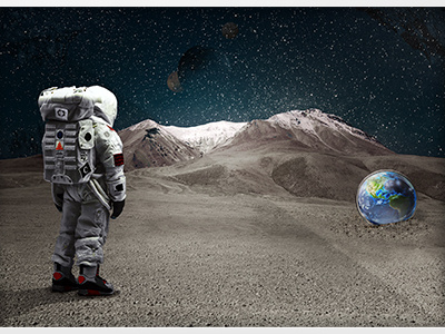 Search For Earth astronaut digital art digital design earth graphic design image manipulation planet space universe