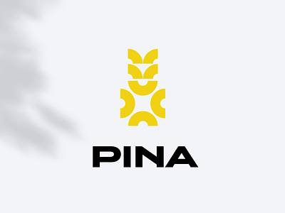 Logotype and visual communication for PINA craft beer store aftereffects animation branding logo motion