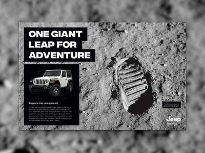 Jeep - Challenge the Unchallenged - Print02 Apollo ads advertising art direction car copywriting design magazine magazine ads print ad print ads