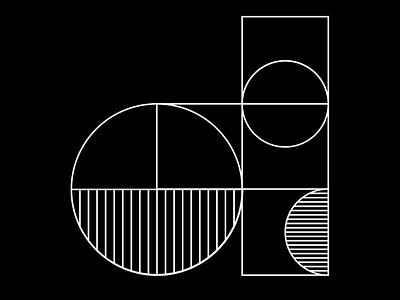 D - 36daysoftype 36daysoftype 36daysoftype06 bauhaus design lettering lineal logo shapes typeface typography