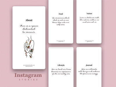 Instagram Stories Templates brand elements graphic design illustration instagram stories instagram template social media design