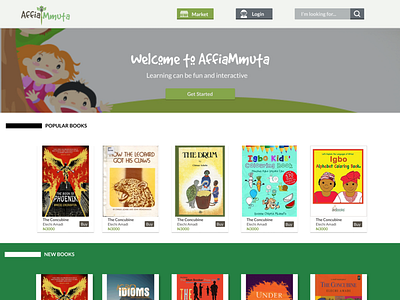 AffiaMmuta Homepage e books e learning indigenous kids