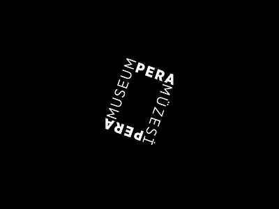 Pera Museum branding design graphicdesign identity logo logodesign museum typography ui vector