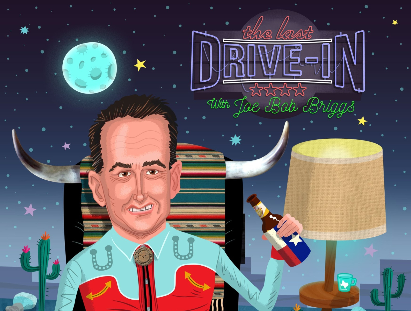 Shudder Joe Bob Briggs and The Last DriveIn by Joe Rocco on Dribbble