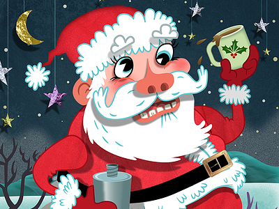 Secret Sauce Studio Christmas 2014 character design childrens books editorial graphic design humor illustration joe rocco whimsical