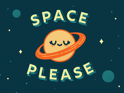 Space Case illustration vector