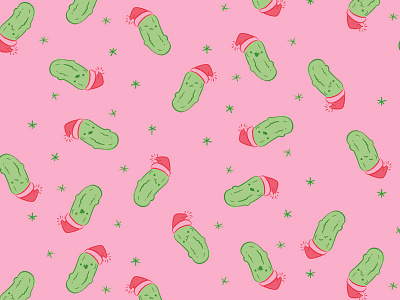 Christmas Pickles illustration