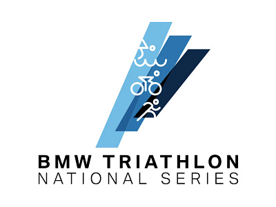 BMW Triathlon National Series bmw national series 2018 branding logo