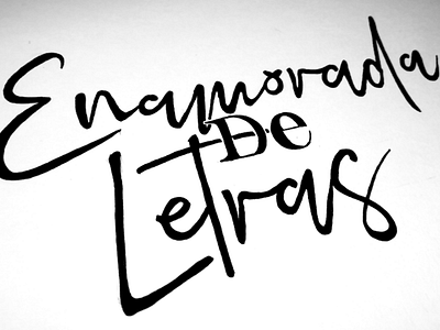 Enamorada De Letras / In Love with Letters letrasenespañol handytype