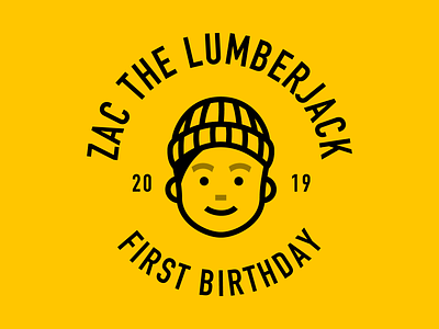 Lumberjack Birthday birthday flannel illustration lumberjack