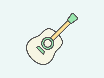 Acoustic Guitar Icon acoustic guitar icon