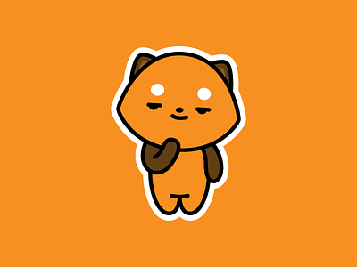 Riley The Red Panda character design emoji illustration red panda riley stickers