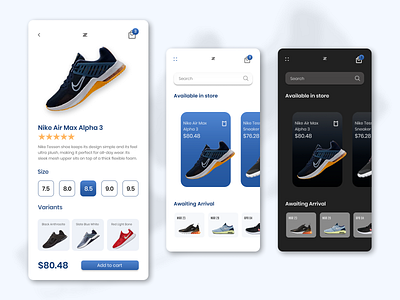 Zela Shoe Store App