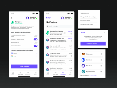 Noter - An Opt-in Notifications system for dApps