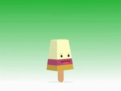 Cute Bouncing Salcedo Ice-cream animation bouncing cute ecuador face happy icecream jumping motion