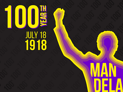 100th anniversary Nelson Mandela