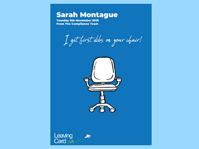 Office Chair Card for TogetherCards.com