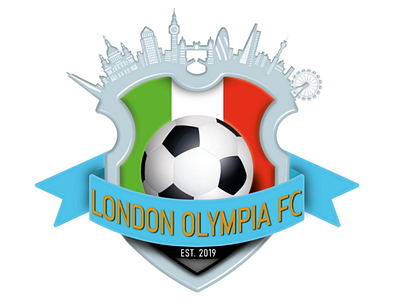 London Olympia FC Logo adobe adobe illustrator adobe photoshop art design digital digital art football football club illustrator logo logo design london london olympia london olympia fc london skyline olympia fc photoshop skyline skyline silhouette