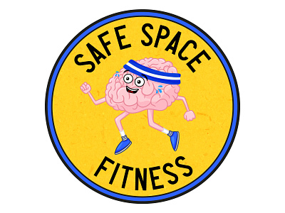 Safe Space Fitness Logo adobe illustrator brain cart cartoon digital drawing fitness fitness logo graphic graphic design graphicdesign illustration illustrator instagram instagram logo logo logodesign procreate