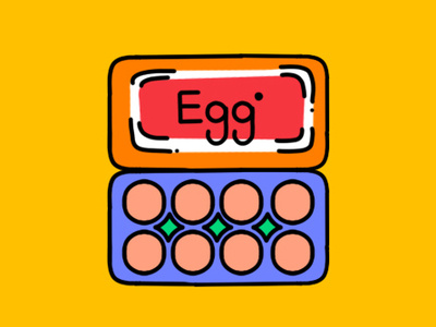 a dozen eggs icon