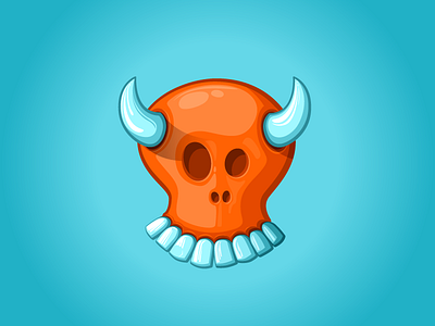 Happy Skull happy illustration skull vector
