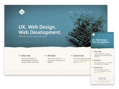 Portfolio Redesign (Responsive)