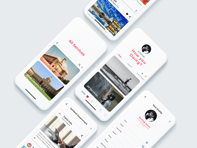 Umang (Redesign) App app branding design figma figmadesign flat illustrator logo typography ui ux web