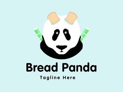 Bread Panda adobe illustrator brand identity branding daily logo dailylogochallenge design graphic design icon illustration logo logo design logomark logos mark minimal vector